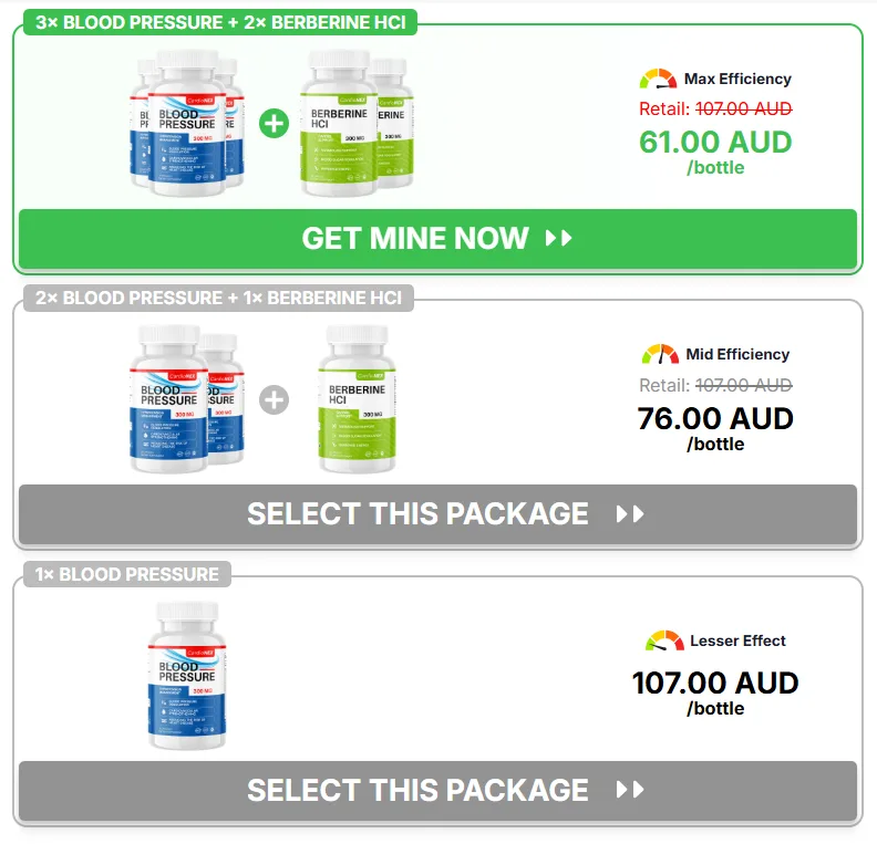Cardionex Blood Pressure Pricing